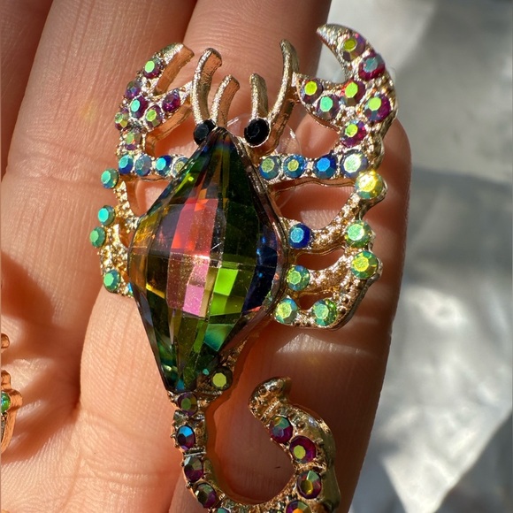 Anthropologe Multicolor Scorpion Earrings - Picture 5 of 8